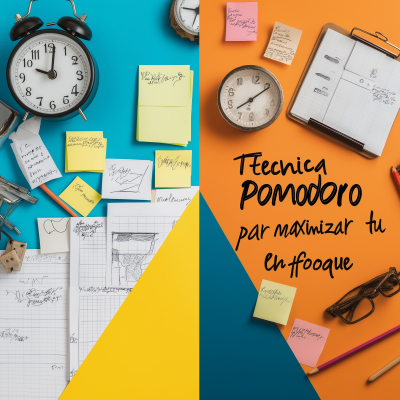 Técnica Pomodoro para maximizar tu enfoque