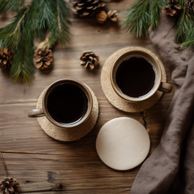 Christmas Coffee Table Scene