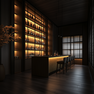 Modern Japanese Whisky Bar