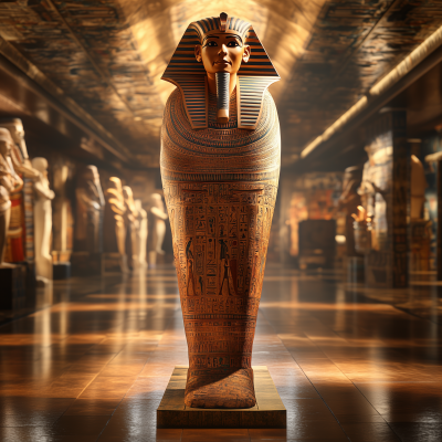 Mummy Decoration Pharaoh Coffin