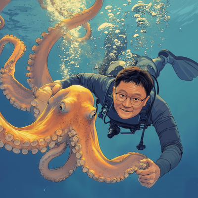 Diving with the Octopus