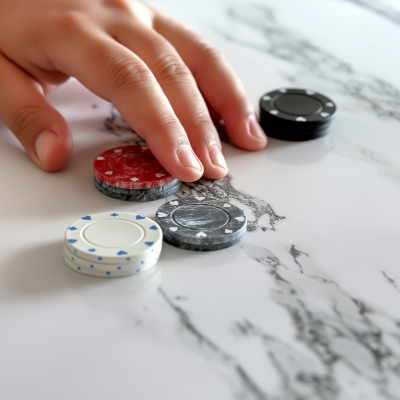 Sliding Poker Chip