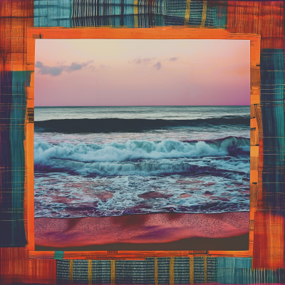 Ocean Waves and Kente Cloth