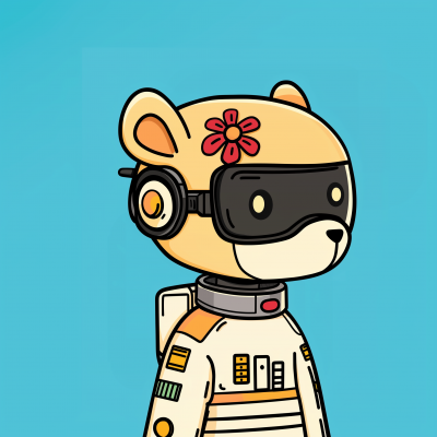 Futuristic Female Fawn Scientist