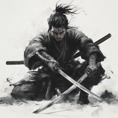 Samurai in Crouch