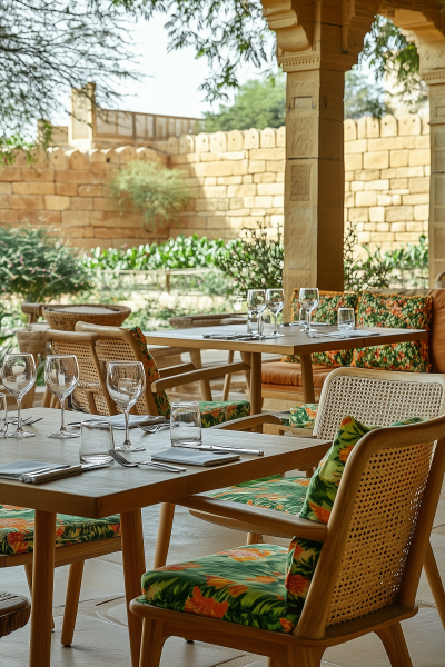 Terrace Dining in Jaisalmer