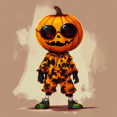 Haunted Pumpkin Boy