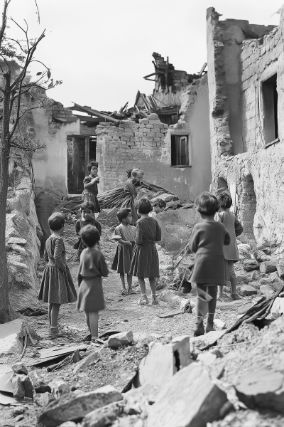 Children Playing in the 1930s