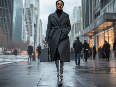 Elegant Woman in New York