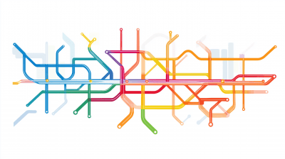 Colorful Subway Map