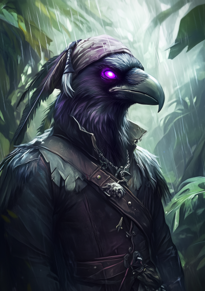 Pirate Raven Adventurer