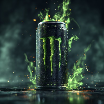 Monster Energy Drink Can