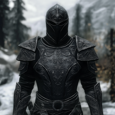 Ultra Realistic Ebony Armor