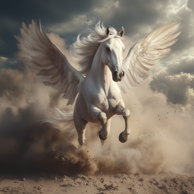 Pegasus in the Dust