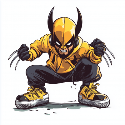 Hip Hop Wolverine