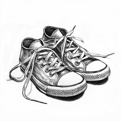 Sport Shoes Illustration