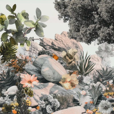 Vintage Nature Collage