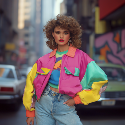 1980s Fashion Confidence