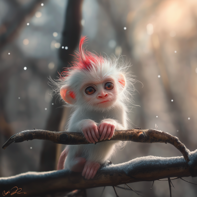 Fantasy Cute Small Ape