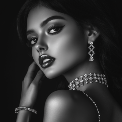 Elegant Jewellery Model