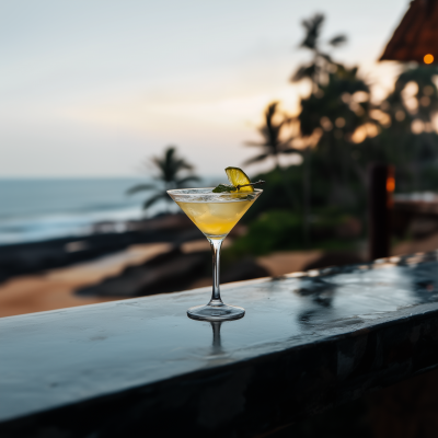 Gin Cocktail on Goa Landmark