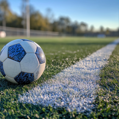 Soccer Ball in Grass