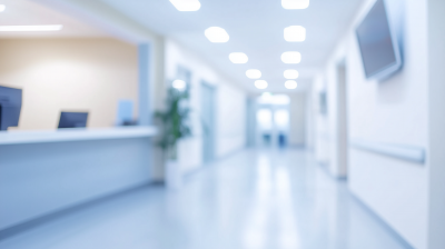 Blurred Hospital Interior