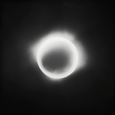 Soft Glow Circle Minimalistic Image