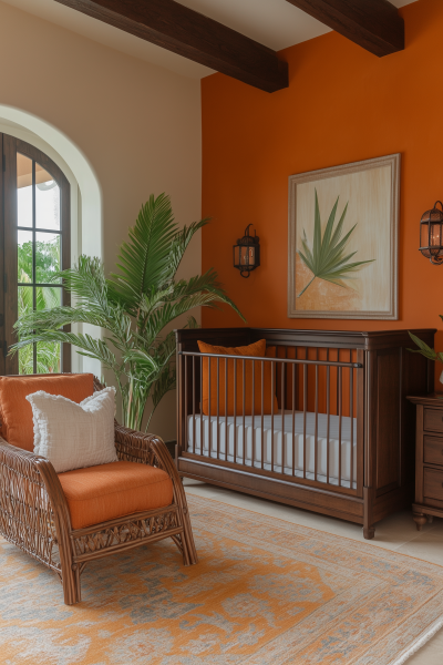 Sunlit Mediterranean Villa Nursery