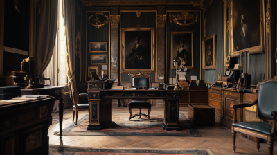 Napoleonic Era Officer Desk