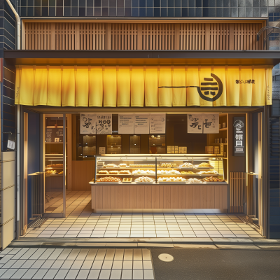 Japanese Chestnut Sweets Store