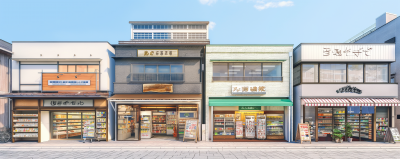 Storefront View in Japan