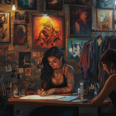 Female Tattoo Artist