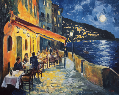 Café Terrace at Night