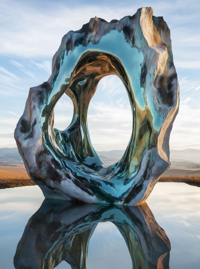 Surreal Portal Sculpture