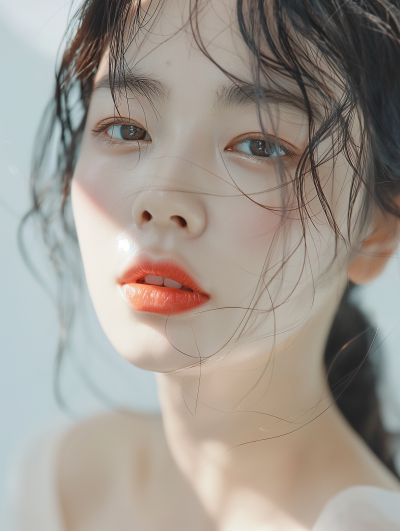 Cinematic Portrait of a Korean Idol Girl