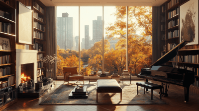 Stylish Apartment in Autumn