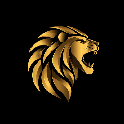 Futuristic Lion Logo