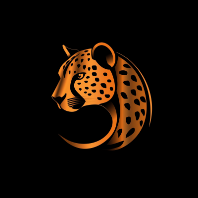 Futuristic Cheetah Logo