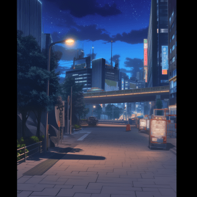 Night City Street