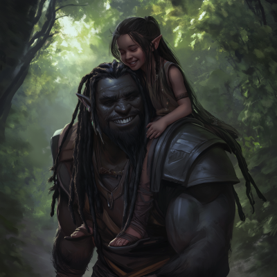 Orc and Girl Adventure