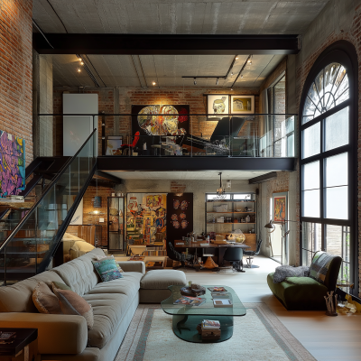 Eclectic Loft Style