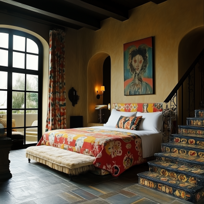 Eclectic Master Bedroom