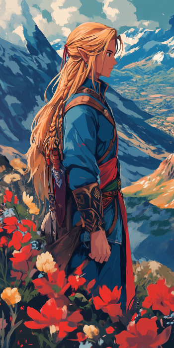 Link in Mongolian Landscape