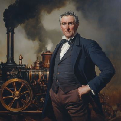 George Stephenson Portrait