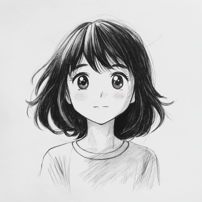 Cute Girl Sketch