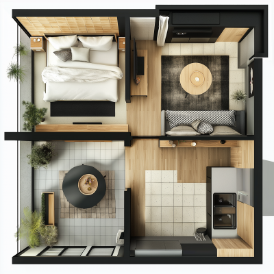 Small Apartment Layout