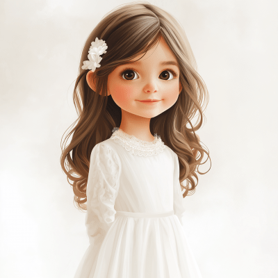 Little Girl’s Communion