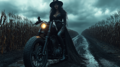 Witch on a Harley