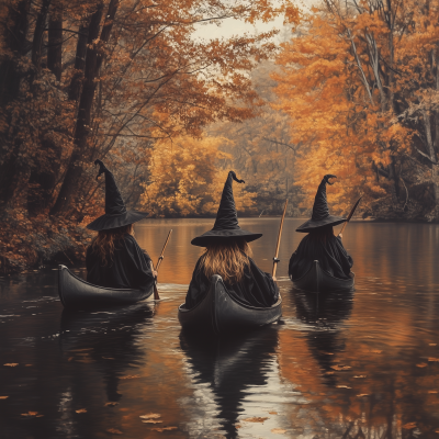 Witches on a Lake